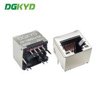 solo conector en línea portuario del zócalo 8P8C de la red 52F con la luz sin el transformador Jack modular