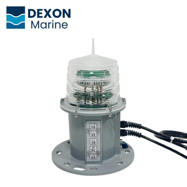 20NM Range IP68 Shore Based LED Navigation Lantern Light With Real AIS Aton System