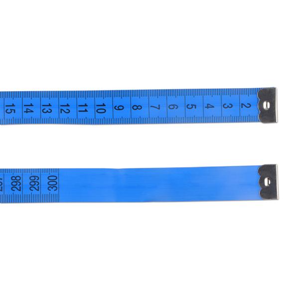 Soft Flexible 120 Inch Measuring Tape Blue For Body Weight Loss Measuring ODM