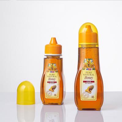 logotipo feito sob encomenda simples de 10.5oz Sugar Syrup Squeeze Bottle 300g 250g