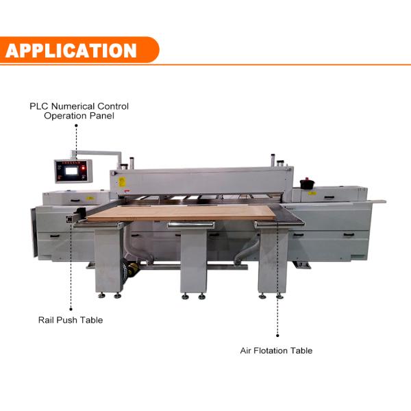 Woodworking Equipment Automatic Iron Saw CNC with 5200mm*3900mm*1700mm Specifications