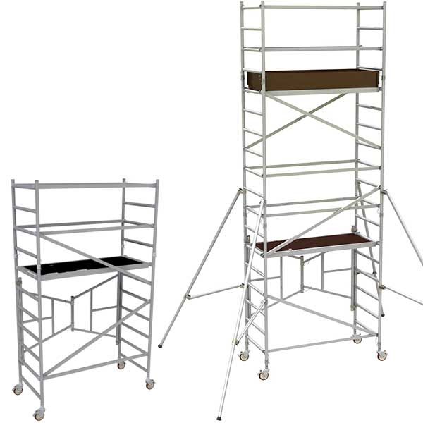 Portable Steel 1m Aluminum Ringlock Scaffolding Tower
