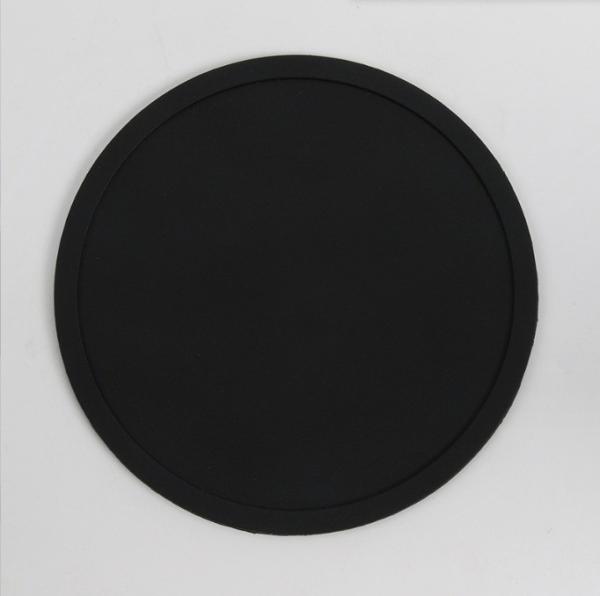 Customized Round Silicone Coaster Mats Pads for Table Decoration Accessories