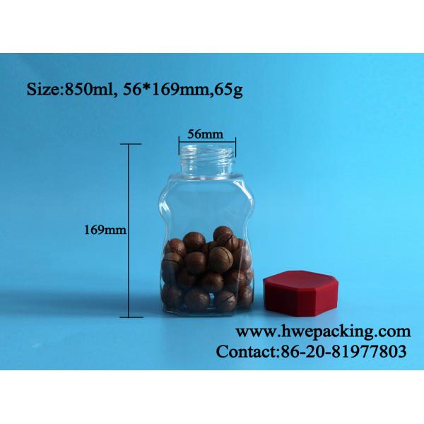 опарник пластиковой упаковки 850ml уникальный Bpa свободный для порошка кофе