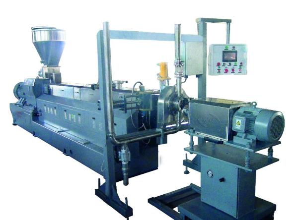 CE Mark Twin Screw Extruder Plastic Granules Underwater Pelletizing System
