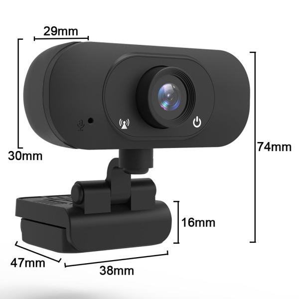 Video conference 30FPS 1080P PC Laptop Webcam With Microphone