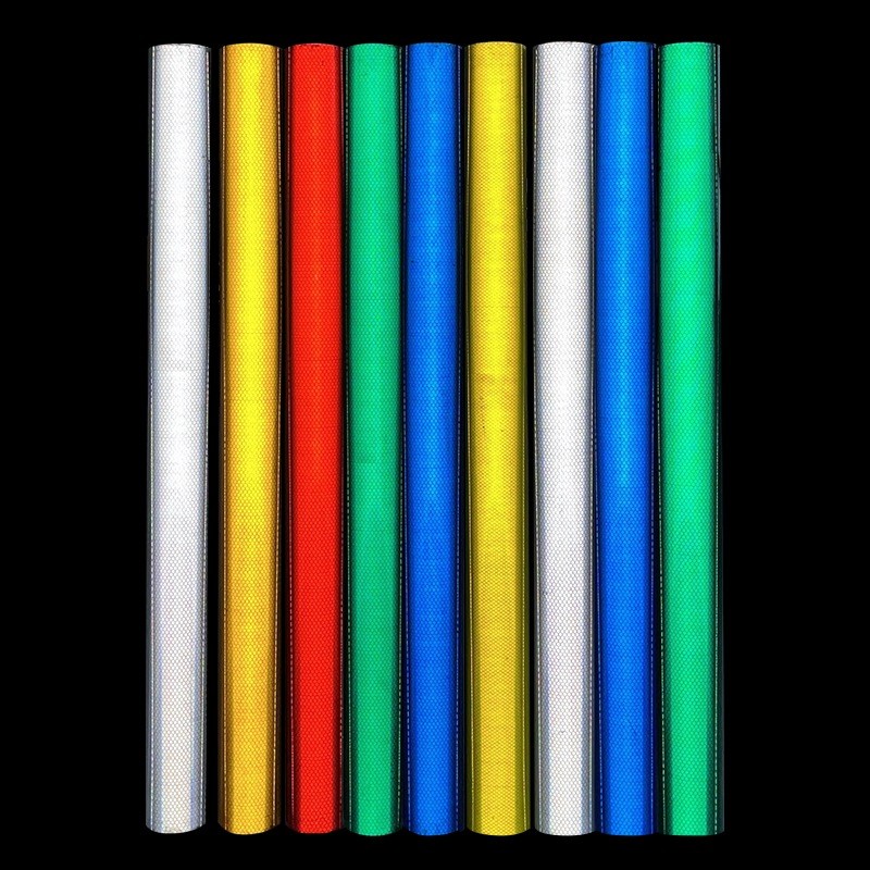 PMMA Diamond Grade Reflective Sheeting Material Виниловый рулон для предупреждения о безопасности