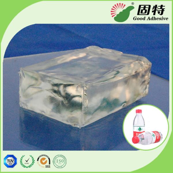 Plastic Sticker Labels Industrial Hot Melt Glue , Synthetic Polymer Resin Hot Melt Glue