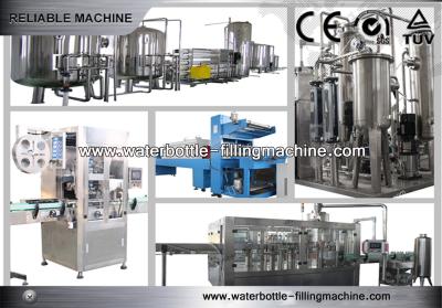 PET Bottle Carbonated Drink Complete Production Line 3 In 1 Bottling Filling Machine