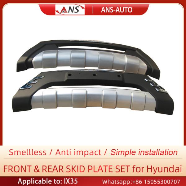 Anti Impact Hyundai Ix35 Cars Body Parts Front And Rear Skid Plates