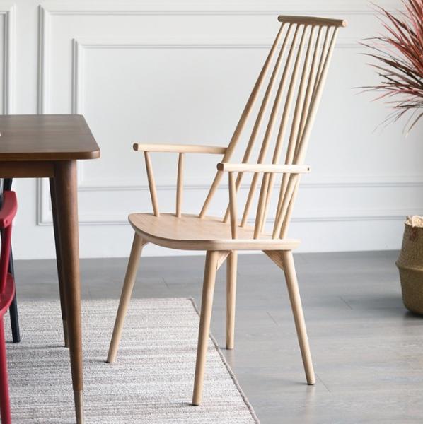 Personnalisation chaise de salle à manger en tissu en bois moderne pour les meilleures quantités dans les restaurants et les hôtels