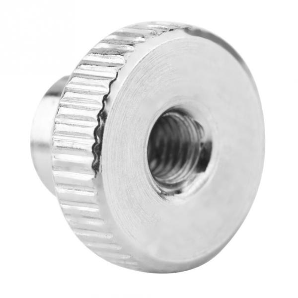 Steel Thread Aperture M3 Heatbed Adjustment Nut 5.8*10.64*7.33mm