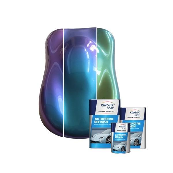 Acrylic Base Chameleon Green Car Paint Oil Based Metallic Color Car Paint