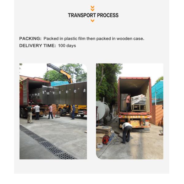 Custom Automatic Wafer Production Line 35 Pieces 5 Meters Long Baking Tray