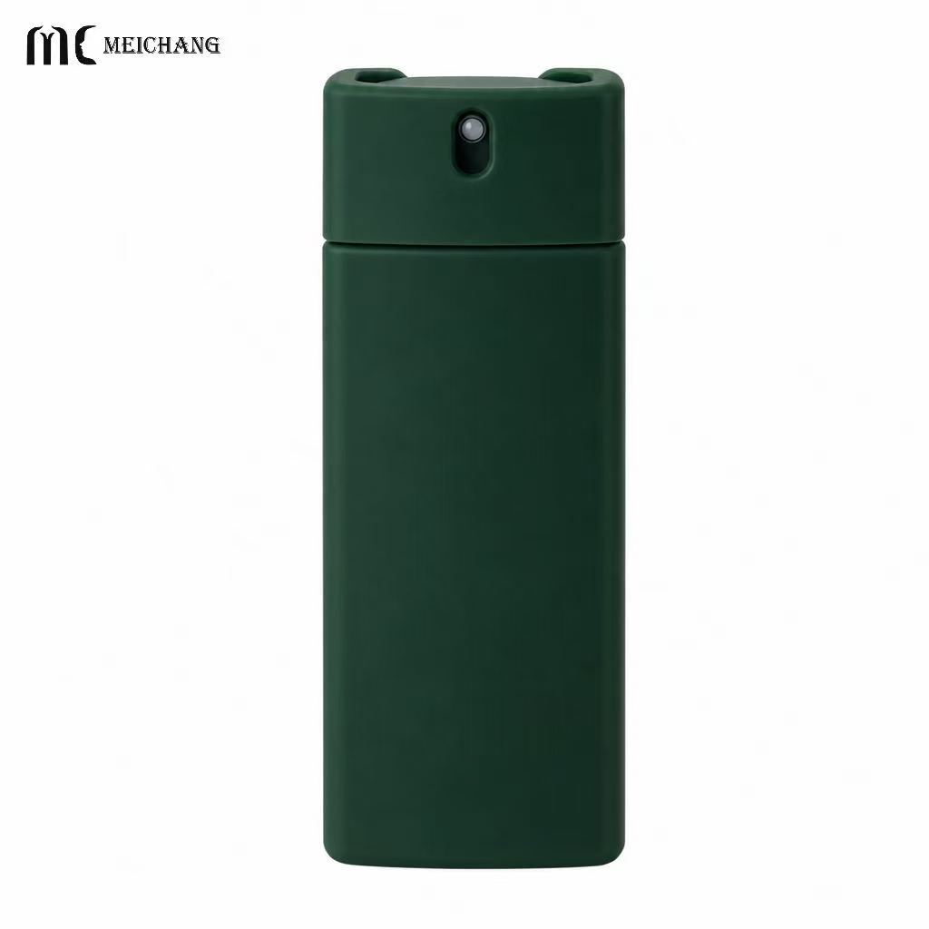 Square Refillable Perfume Spray Bottle – 10ml / 20ml / 40ml Portable Perfume Packaging (MC-1205)