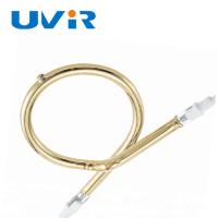 Short Wave Ring Infrared Lamps Tungsten Filament Quartz Glass