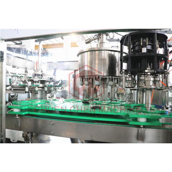 Glass Jar Fruit Puree Hot Juice Filling Machine / Mango Juice Filling Capping Equipment
