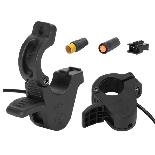 300X Electric Bicycle  Accelerator Thumb Scooter Throttle SM male for 24V 36V 48V Ebike /fatbike
