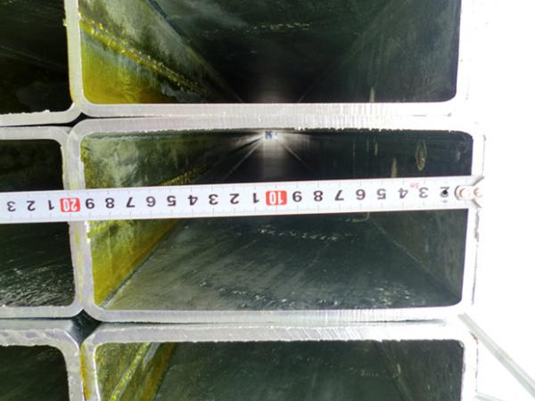 Q355 Low Alloy Galvanized Steel Square Pipes for Contructural Projects