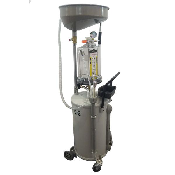 80L Capacity Portable Extended Oil Extractor Drain for Car Engine Service