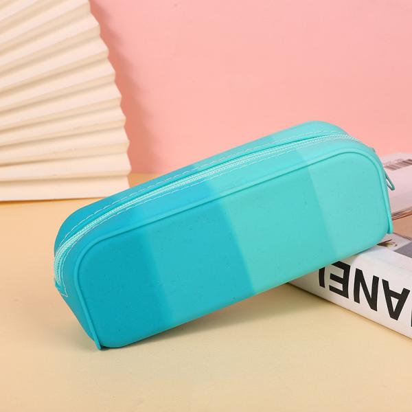 Силиконовый карандашный носитель без BPA Большая долговечность для школьных принадлежностей