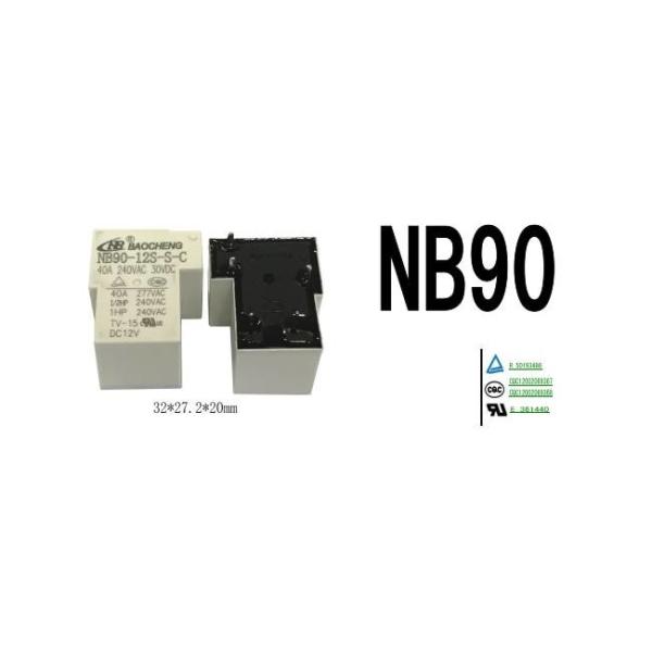 Не загерметизированный реле 1.2W 50A НЕ и NC 24VDC SPDT для пункта корабля быстрого поручая