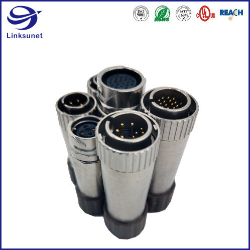 Кабельный соединитель ЧАСОВ замка штифта Pin мужчины сплава цинка для проводки провода Powertrain