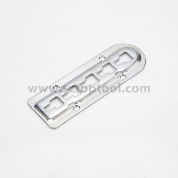 Металлические детали с штампованными на заказ Стальные металлические пластины с отверстиями