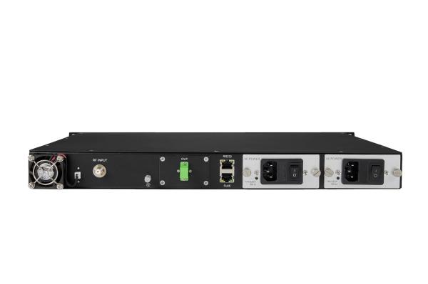 OLT Series Fiber Optic CATV Transmitter Dual Power 220V AC 10W 10dB