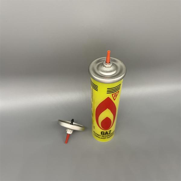 Válvula de aerosoles de gas más ligero de primera calidad para campistas con ignición constante