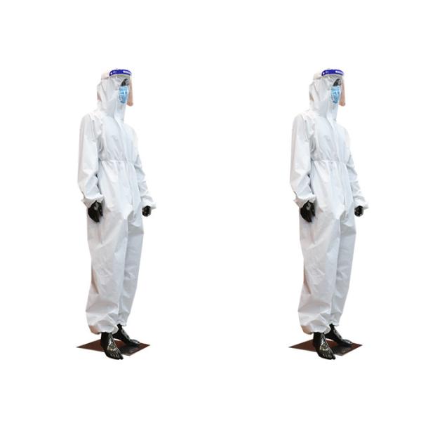 Personal Safety Healthcare SMMS Disposable Protective Coverall