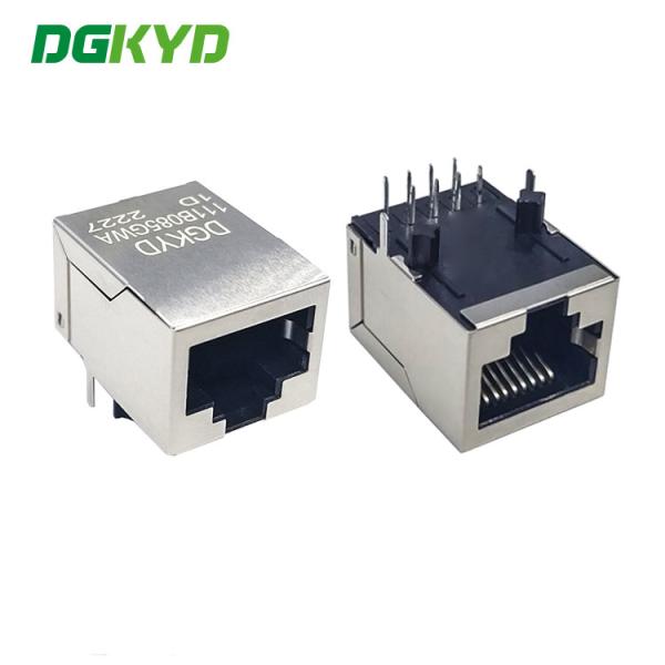 DGKYD111B085GWA1D Fast Ethernet Filter 8P8C Modular Network Interface RJ45 Without LED Without Shield DGKYD