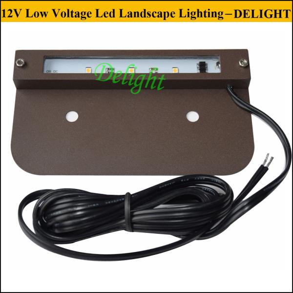 Front Yard LED Hardscape Lighting for LED Retaining wall light  Brick  & Stone Wall Light