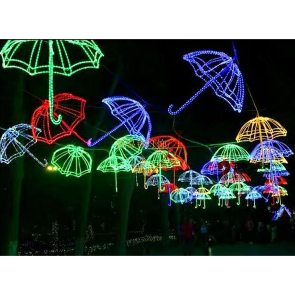LED Simulation Umbrella Shape Lamp Outdoor Waterproof Lighting Festival Products Spring Festival Christmas Decorative Li
