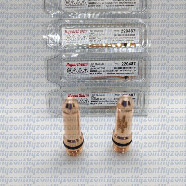 Électrode 130A Hypertherm de Max Pro 200 220487 consommables