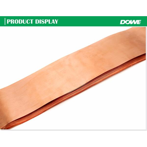China supplier tinned copper foil flexible connectors electrical busbar connectors
