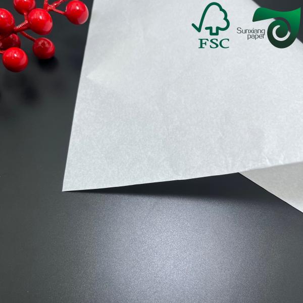 40g White Kraft Paper With 10g PE Coating Food  Grade For Food Packaging FSC