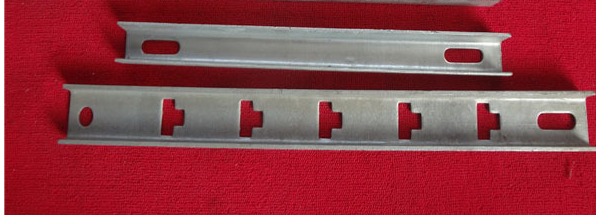 Electric Power Line Fittings Cross Arm Angle Iron Q235 Mild Steel Material