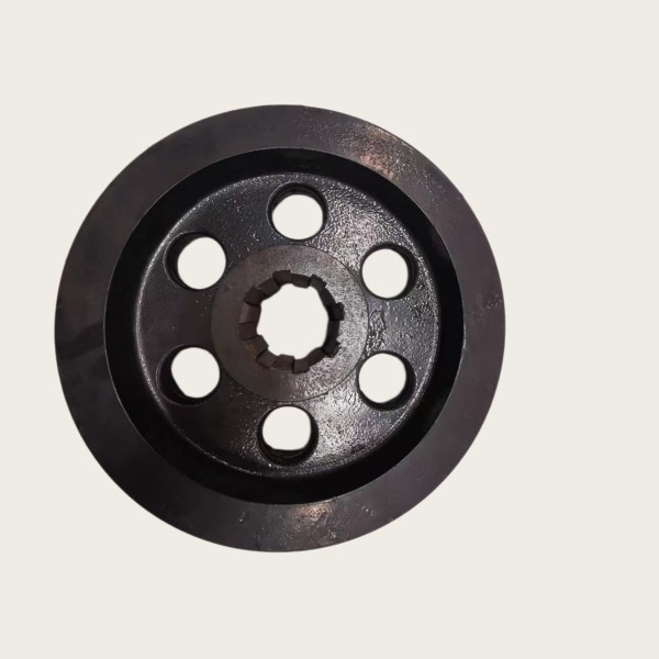 Stainless Steel Sweeper Output Pulley with Anti-Misalignment and Overload Slip Protection for Power Transmission