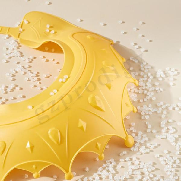 Waterproof Nontoxic Baby Shower Caps Odorless Protect Ears Eyes