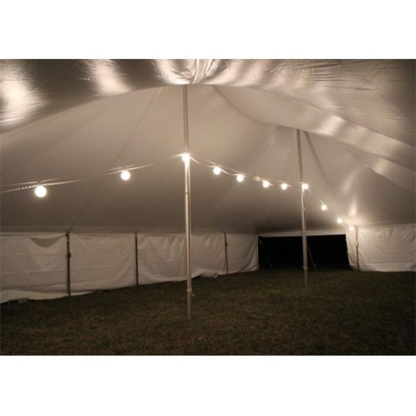 Outdoor Portable Car Garage Tent Windproof With Double - Swing Glass Door