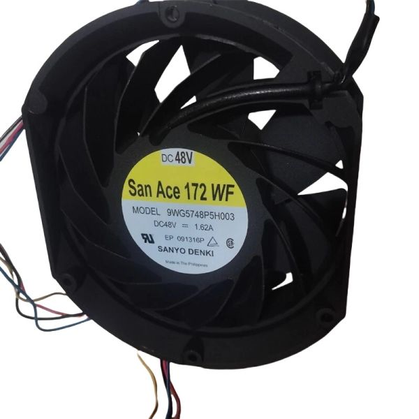 Sanyo Denki Fan 9WG5748P5H003  48v Dc Fan 1.62A  Original Brushless Aluminum Frame Axial Cooling Fan Industrial Radiator Fan