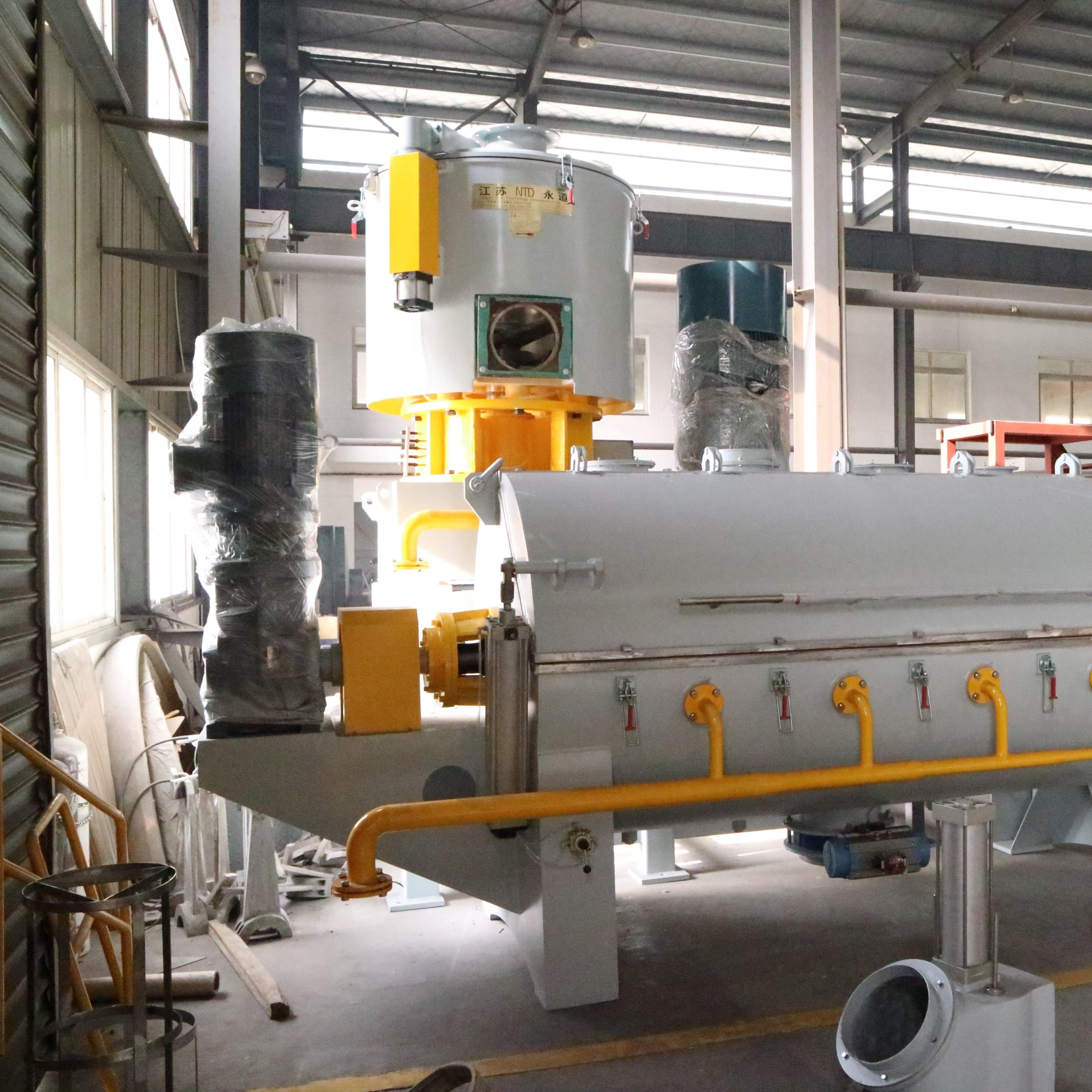High Output PVC Hot And Cold Mixing System 1000/3000 For Plastic Material Processing