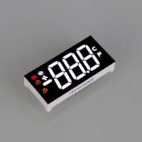 Pantalla LED de siete segmentos de 3 dígitos para controladores de temperatura