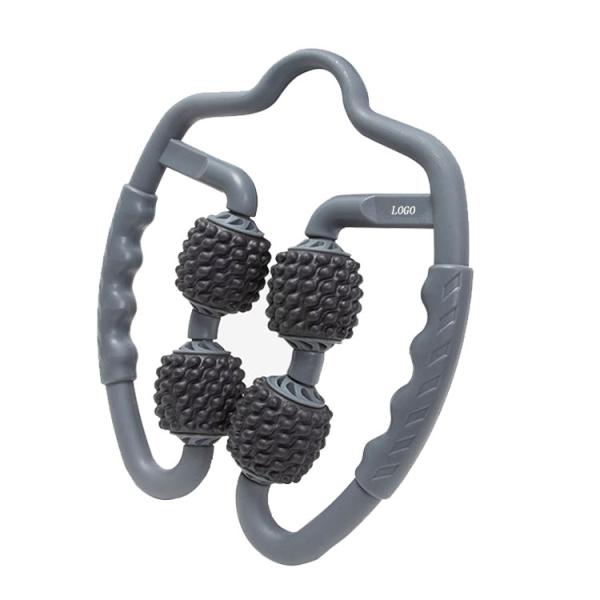 Ручка шарика ролика массажа бедренной кости руки Handhold подковообразная многофункциональная