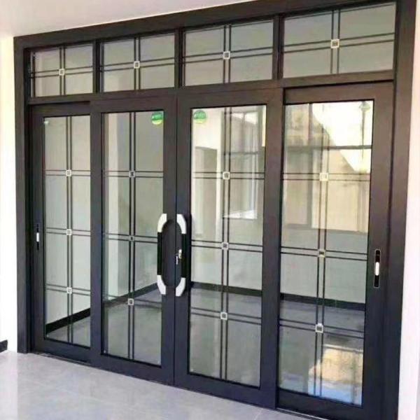Thermal Break Aluminum Lift Sliding Doors with Tempered Glass for Exterior Area
