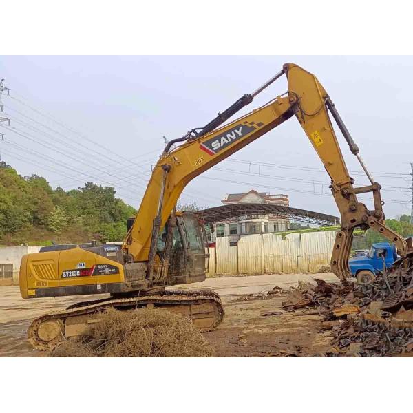 Сани SY215C использовало сила двигатель 128kw/2000rpm экскаватора Гусеничный тра