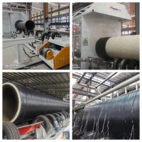 HDPE Polyurethane Spray Foam Insulated Pipe Machine 500-1600mm