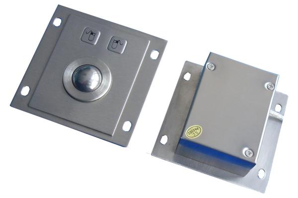 O dispositivo apontando do mini Trackball da montagem 25mm do painel traseiro com curso curto abotoa-se