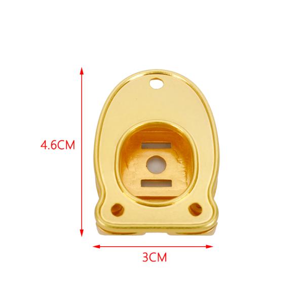 4.6cm Metal Handbag Buckle Lock Purse Fasteners Closures